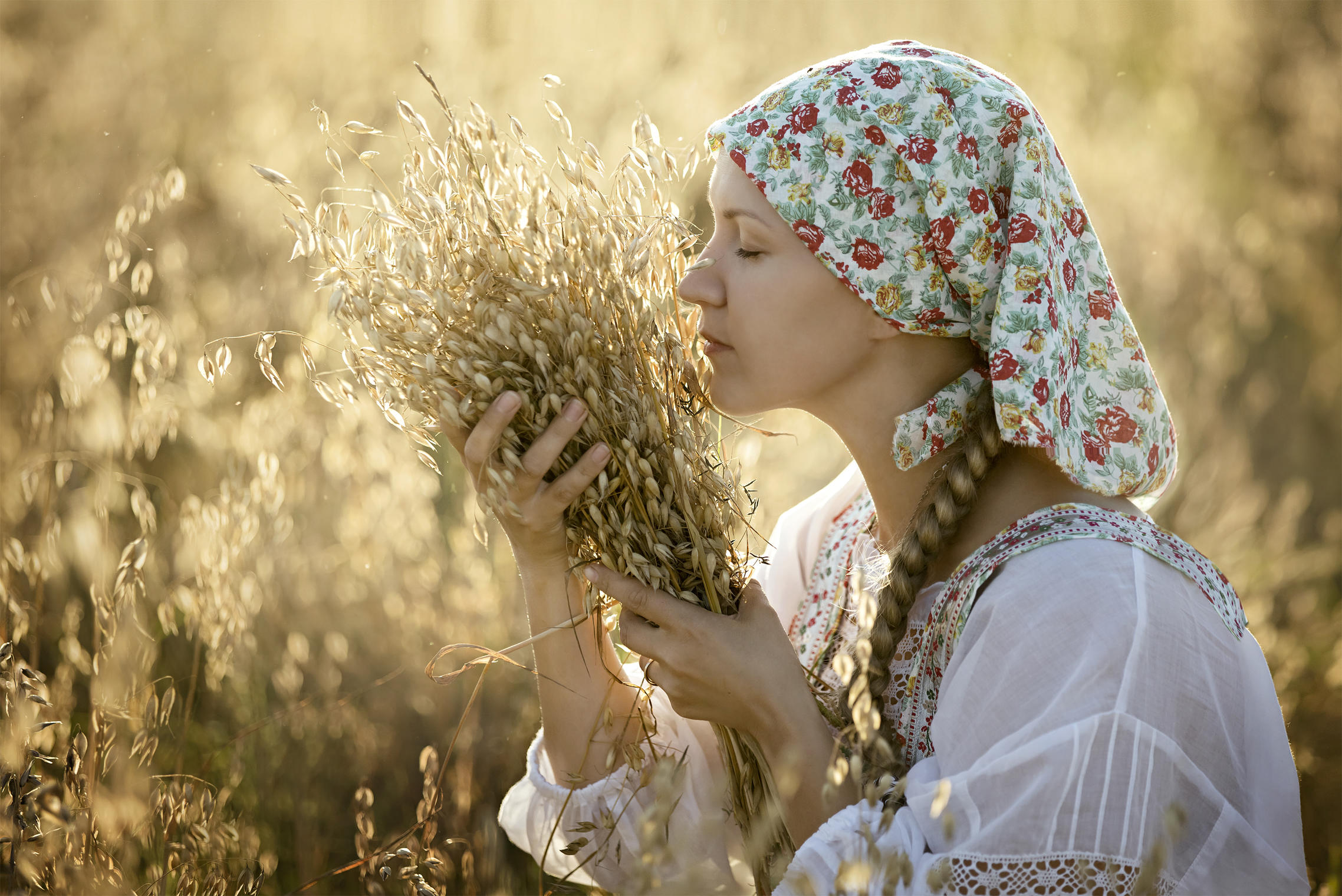 Photo Women in Slavic costumes in Mudanjiang